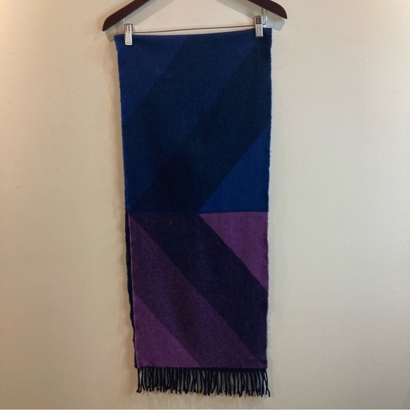 DUCHAMP Scarf 75% Lambswool 25% Angora Made in Scotland - Picture 5 of 7